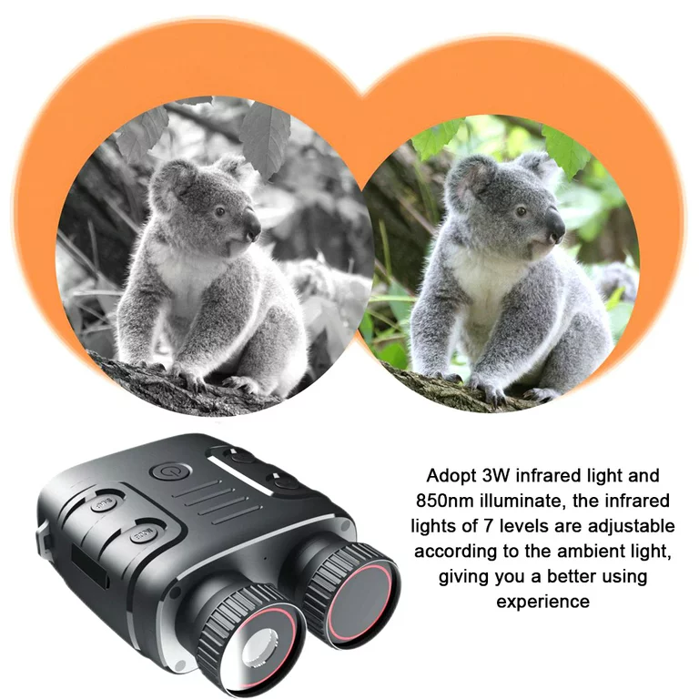 HD Digital IR Night Vision Goggles 850nm Binoculars 1080p Camera - firewolfhunting