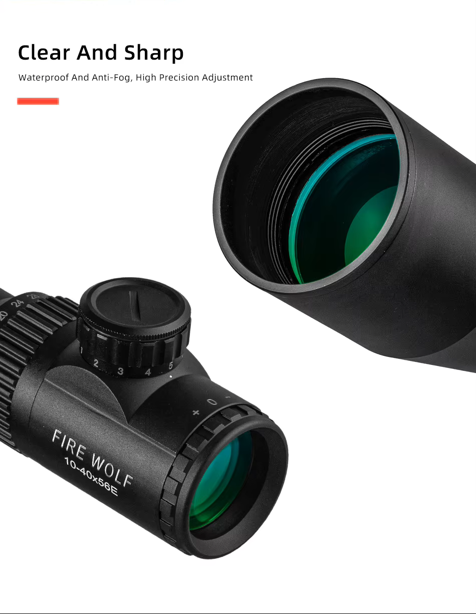 FireWolf® 10-40X56 AOE Hunting Scope