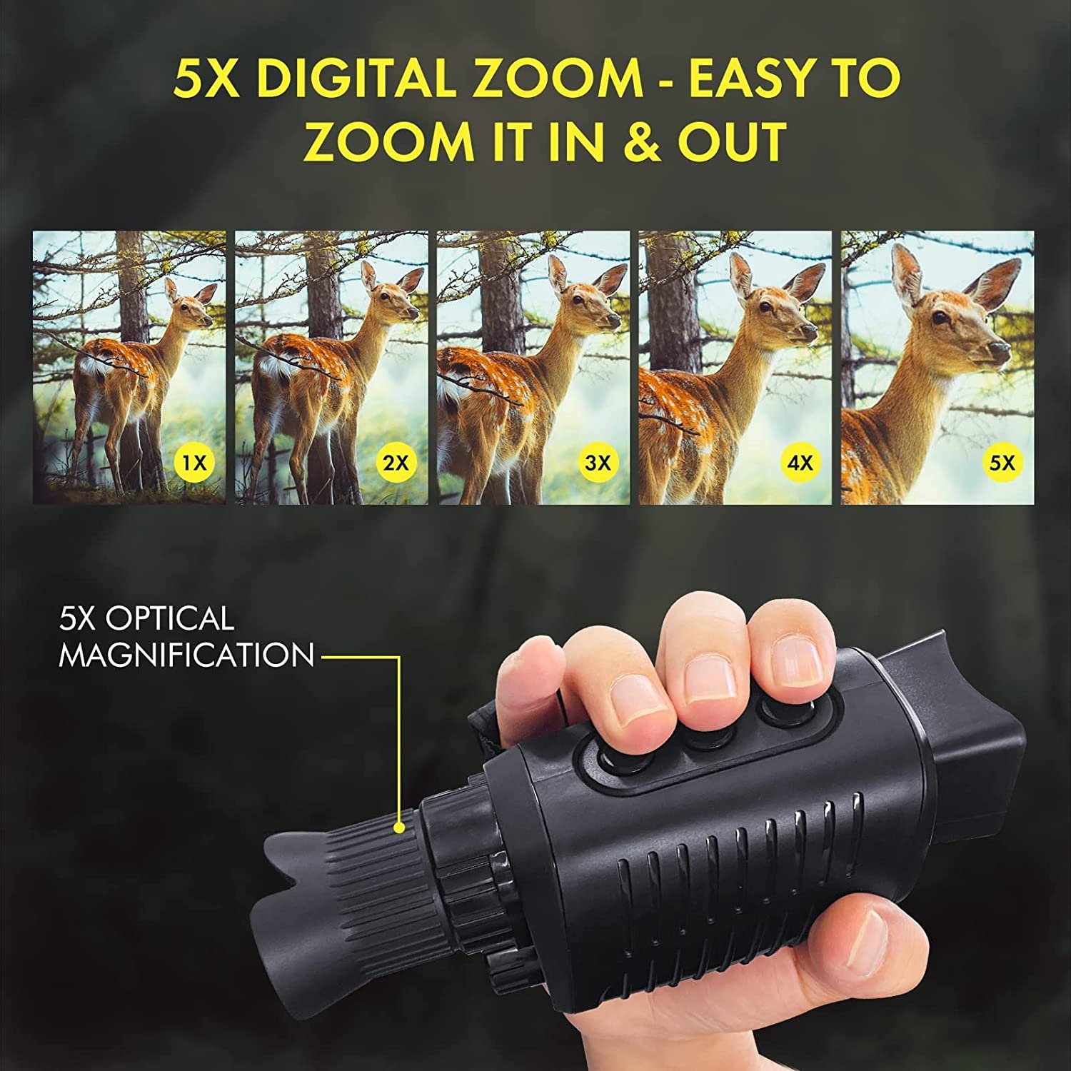 FireWolf™ Digital Night Vision Monocular - FIREWOLF