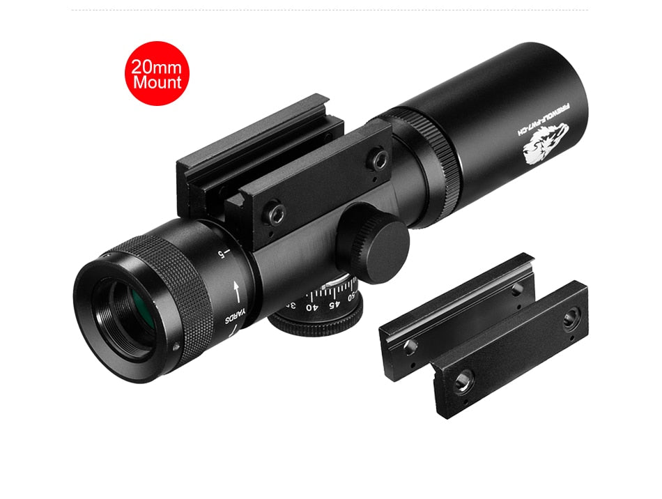 SS2 4x21 AO Compact Rifle Scope - FIREWOLF