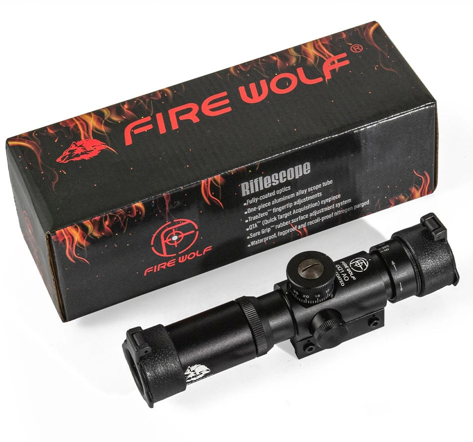 SS2 4x21 AO Compact Rifle Scope - FIREWOLF