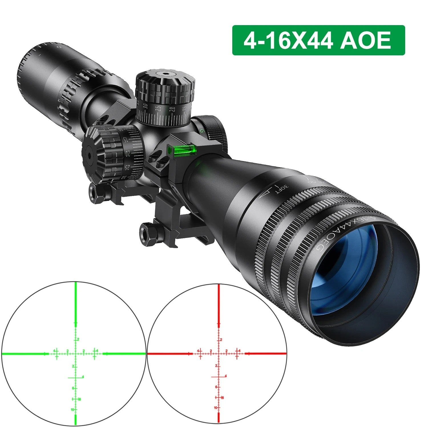 BestSight™ Tactical 4-16x44 AOE Riflescope - FIREWOLF