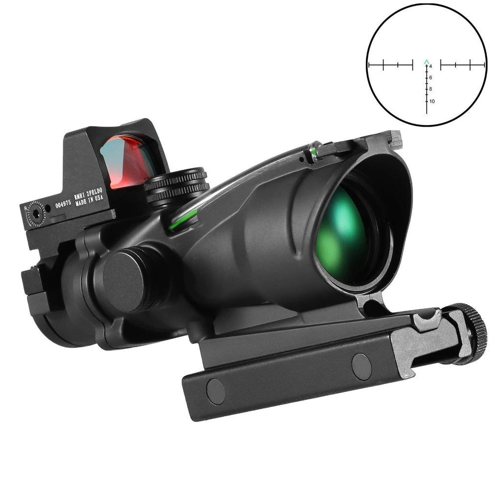 4x32 Tactical ACOG Style Scope with RMR Sight - FIREWOLF