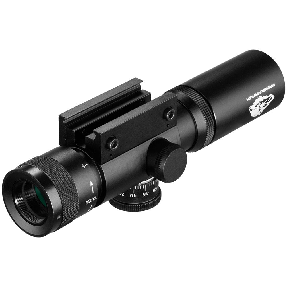 SS2 4x21 AO Compact Rifle Scope - FIREWOLF