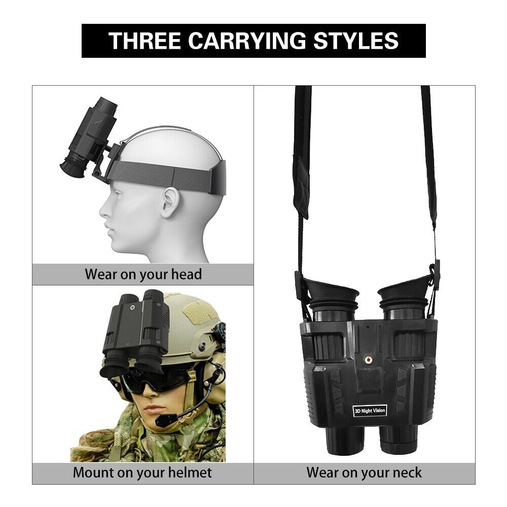 Head Mounted Night Vision Goggles - FIREWOLF