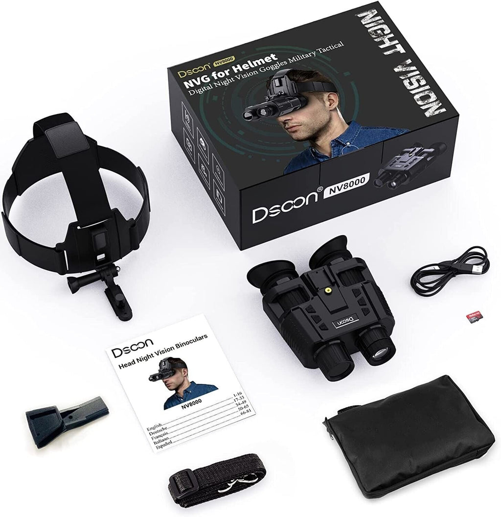 Head Mounted Night Vision Goggles - FIREWOLF