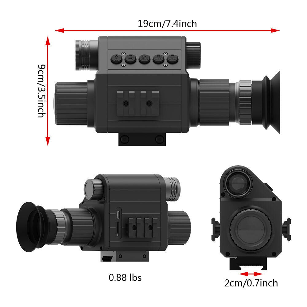 M-PRO 5 Digital Day & Night Vision Scope - FIREWOLF