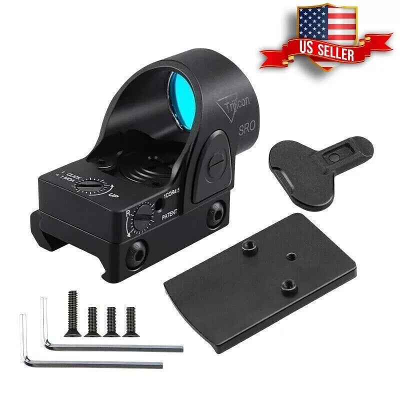 SRO style red dot reflex sight for pistol