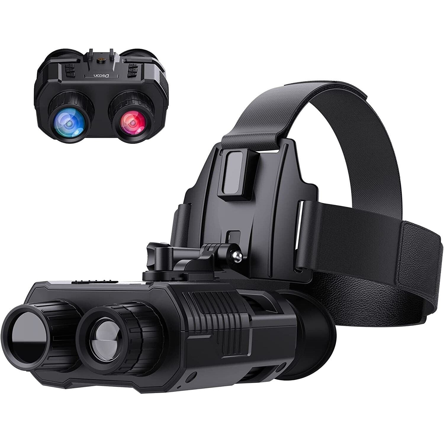4K IR Night Vision Goggles Digital Infrared Head Mounted Binoculars